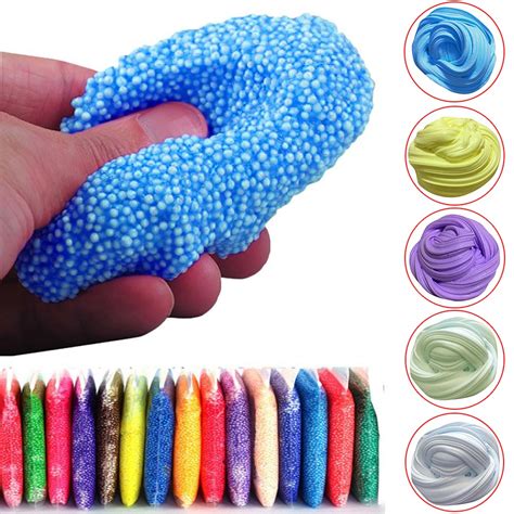 Buy Diy Slime Clay Fluffy Floam Slime Scented Stress