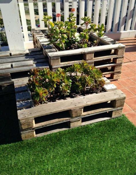 Pallet Wooden Planter Ideas 34 Models To Do Yourself My Desired Home
