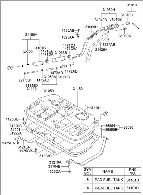 Hyundai Santa Fe Parts Diagram