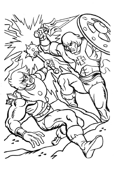 He Man Coloring Pages Printable