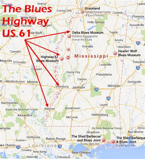Highway 61 Visited The Blues Highway Of Mississippi Day 1 Less