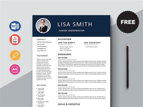 The underwriter's primary responsibility is to underwrite individual risks through a demonstration of the following skills and abilities Free Junior Underwriter Resume Template - Free Download