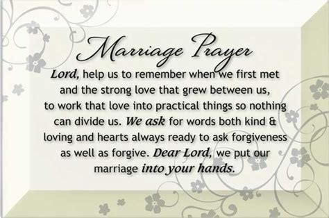 Marriage Prayer Wall Plaque