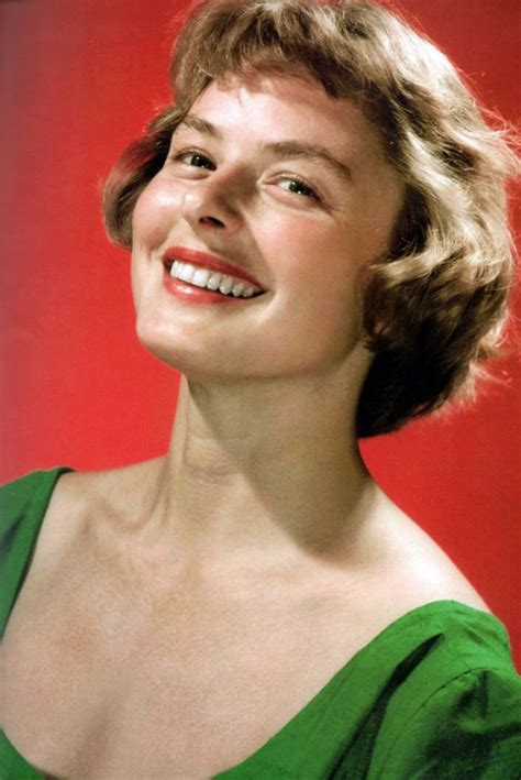 50 Glamorous Color Photos Of Ingrid Bergman From Between The 1940s And