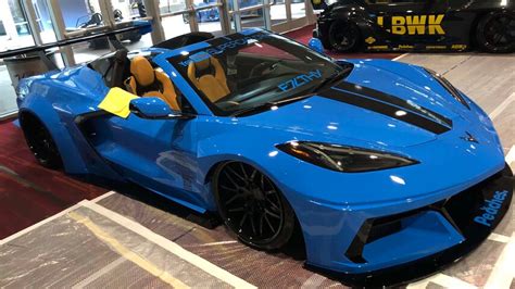 Modified Chevy C8 Corvettes At The Sema Show 2021 In 2022 Corvette
