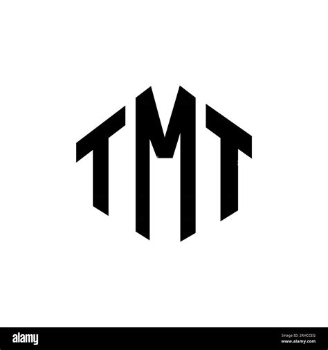 Tmt Letter Logo Design With Polygon Shape Tmt Polygon And Cube Shape Logo Design Tmt Hexagon