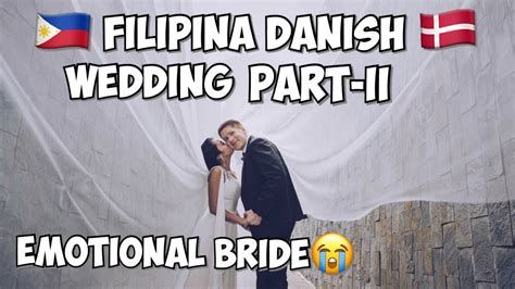 singing bride filipina and danish wedding filipina and danish couple youtube
