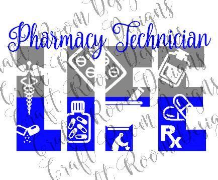 Since over half of pharm tech jobs in the u.s. Pharmacy Technician Life SVG Design | Pharmacy technician ...