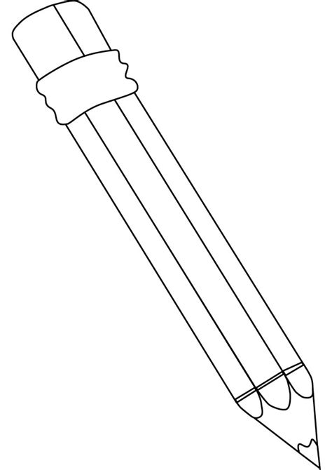 Pencil printable coloring pages