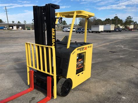 2015 Hyster E30hsd Stand Up Electric Forklift Midtex Forklifts And