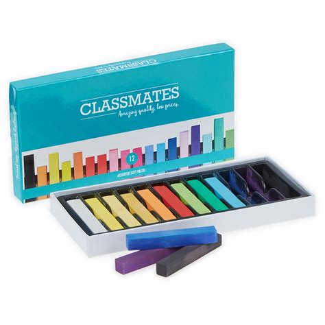 G1826860 Classmates Soft Pastels Pack Of 12 Gls Educational Supplies