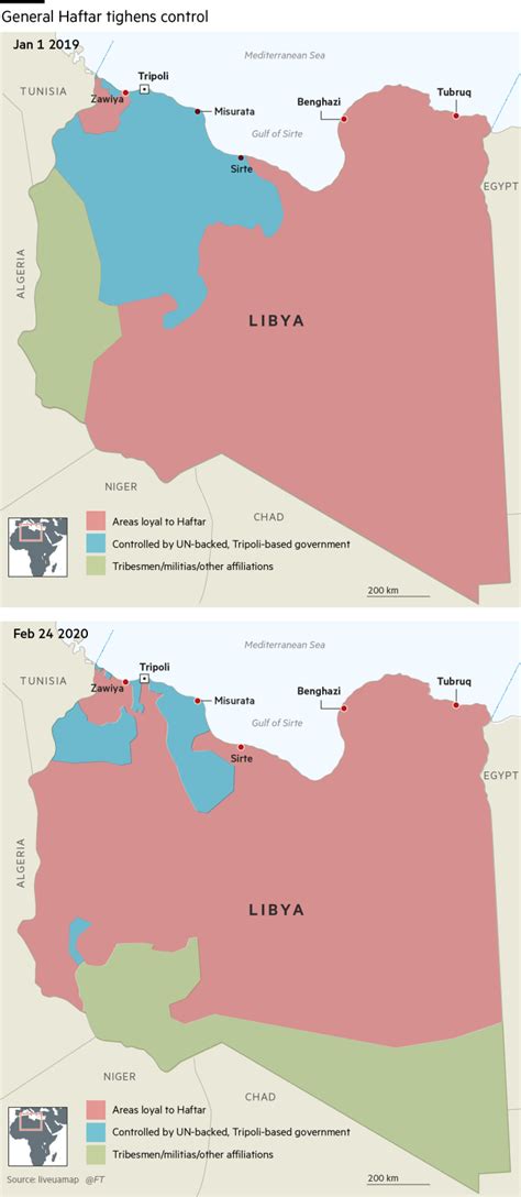 Libya How Regional Rivalries Fuel The Civil War Financial Times
