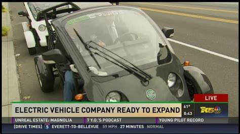 Ecocruise Electric Car Cruser Sport With King 5 News Youtube