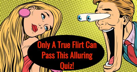 how to flirt quiz