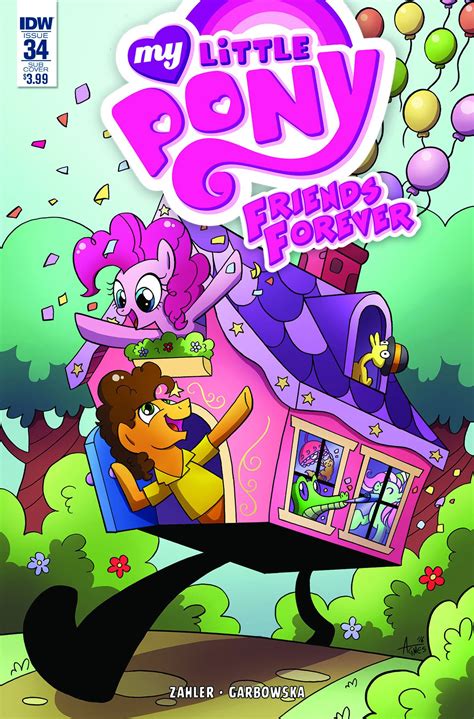 My Little Pony Friends Forever 34 Subscription Cover Fresh Comics