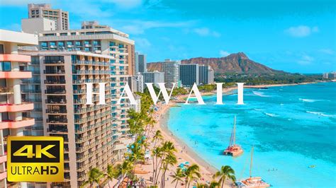 Hawaii 4k Scenic Relaxation Film With Calming Music Hawaii 8k Ultra Hd 60fps Explore World