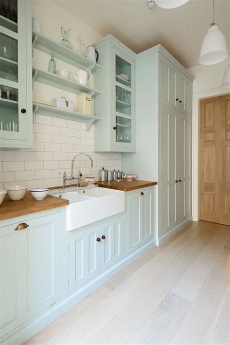 Check out these five spaces for some serious homespiration! Chic Touch To Your Kitchen With Pastel Colors