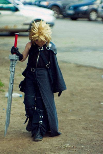 Uhm fem cloud sorta.all the stuff is from miccostumes except for my top. Cloud Strife... Jr. Awwwuh, haha. | Cloud cosplay, Cute ...