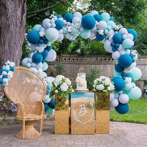 It's a boy and that means it's time to bust out the baby blues and sports gear. ? Welcoming a beautiful baby with a summer baby shower ...