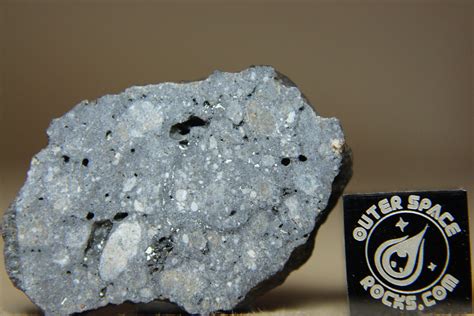 Nwa 10973 Lunar Feldspathic Regolith Breccia Meteorite From The Moon