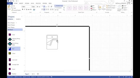 Making A Floorplan In Visio How To Ep 33 Youtube