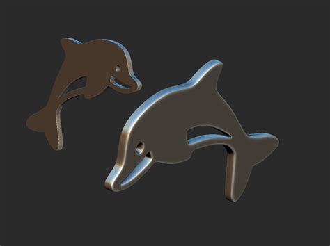 Dolphin 3d Model Dolphins 3d Model 3d Printable Cgtrader
