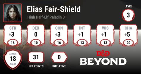 Elias Fair Shield Dandd Beyond