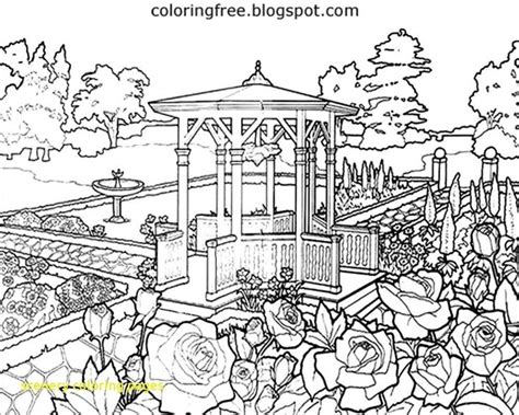 Landscape Coloring Book For Adults 1427 Svg Design File Free Svg