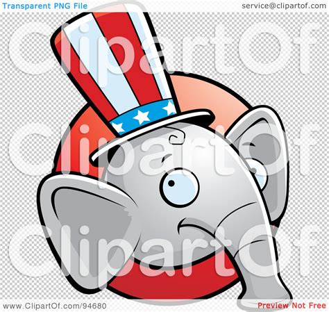 Royalty Free Rf Clipart Illustration Of A Republican