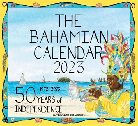The Bahamian Calendar 2023 All Year Promotional Products Kellys