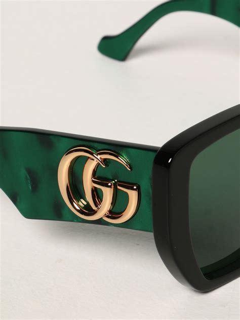 gucci sunglasses in acetate glasses gucci men green glasses gucci gg0956s giglio