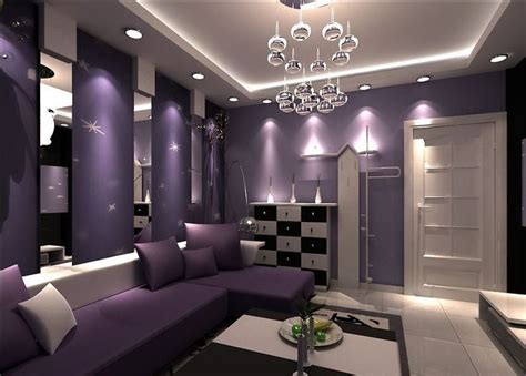 20 Beautiful Purple Living Room Ideas