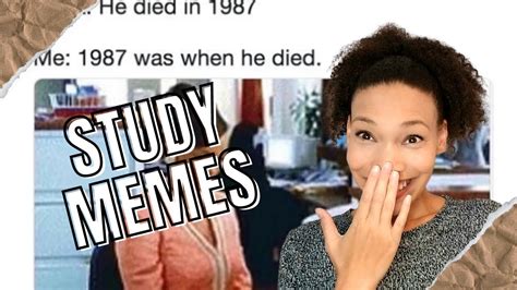 Tutor Reacts To Funny Study Memes Youtube