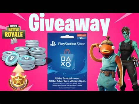 A playstation gift card keeps both your data and your expenses under control! Fortnite season 10 25$ psn gift card or skin giveaway and ...
