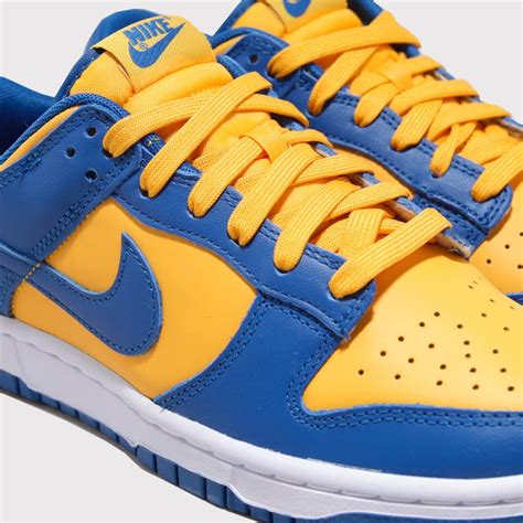Tênis Nike Dunk Low Retro Ucla Yellow Blue