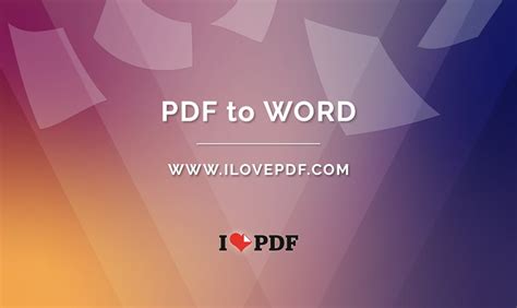 10 Convertisseur Pdf à Word éditable En Ligne Convertir Et éditer