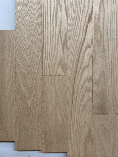 Unfinished Red Oak Hardwood Flooring Solid 34 And Premium
