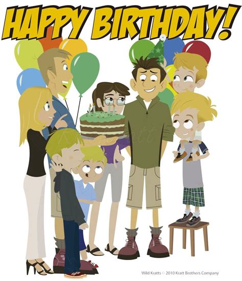 Happy Birthday Chris! | Wild kratts, Happy birthday chris