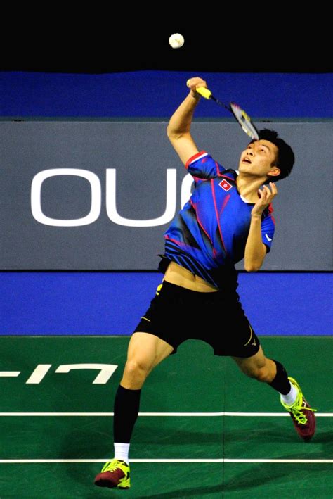 For tennis, squash and badminton . SINGAPORE-BADMINTON-SINGAPORE OPEN-QUARTER FINAL