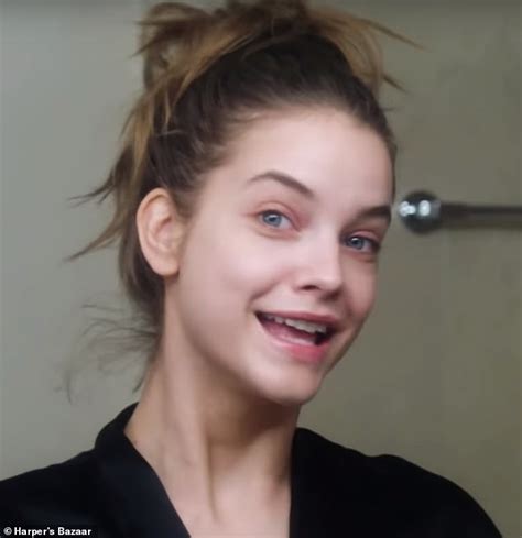 Barbara Palvin Goes Bare Faced As She Reveals Her Everyday Evening Skincare Routine Daily Mail
