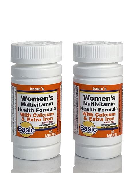 Womens Daily Vit W Calcium And Iron Tablets