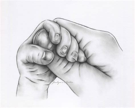 Download Mother Holding Baby Sketch at PaintingValley.com | Explore ...