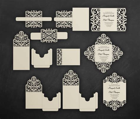 21 Silhouette Cameo 4 Wedding Invitations Images ~ Blogger Jukung