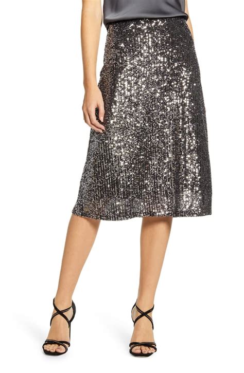 Free Shipping And Returns On Chelsea28 Sequin Skirt At