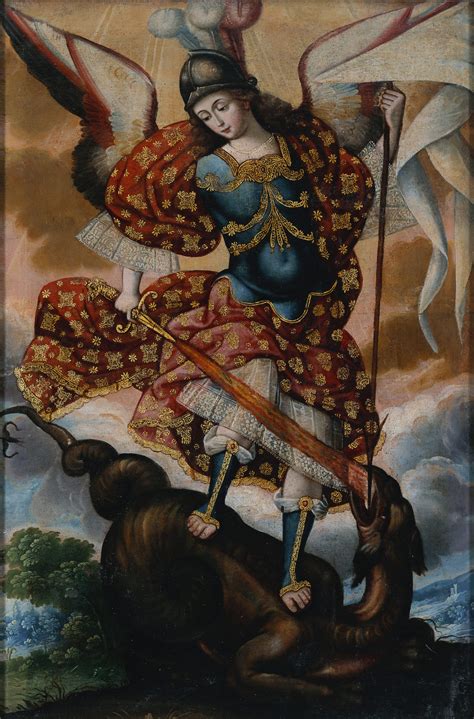 St Michael The Archangel Painting