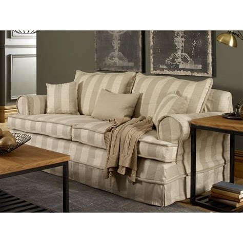 Zeitlose klassiker für ein gemütliches wohnambiente. Hussensofa Landhaus Leinen Chelsea amerikanischer ...