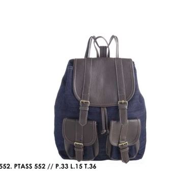 Tas wanita blackkelly lts 976. Tas Ransel Wanita Bahan Jeans Murah