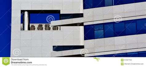 Blue And White Architecture Stock Photo Image Of Building Blue 67407764
