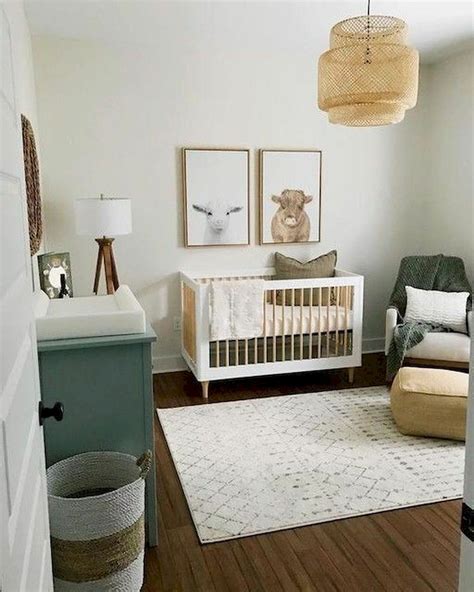 45 Gorgeous Gender Neutral Baby Nursery Ideas Nursery Baby Room Baby