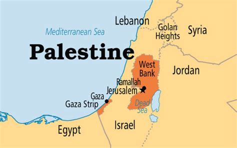 Warna biru menunjukkan wilayah palestina yang terkepung israel. Peta Palestina Tak Muncul Pada Google dan Apple Maps ...